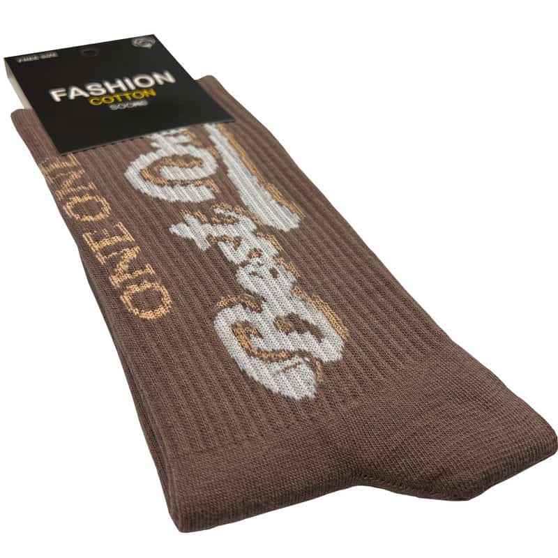 تصویر 3 از جوراب ورزشی قهوه ای سبک نرم